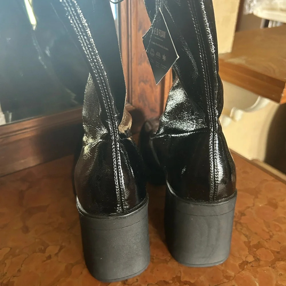 Call it Spring Steffanie Mid-calf platform heeled boots 8.5 - Picture 6 of 8